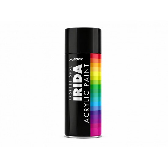 HB BODY Professional Acrylic 1k Spray Paint 0015 Semi Gloss Black 400ml