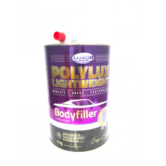 LUXOR POLYLUX LIGHTWEIGHT BODYFILLER 5KG