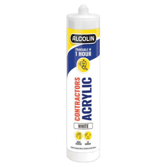CONTRACTORS ACRYLIC WHITE 260ML