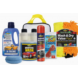 WASH N SHINE KIT 6PIECE