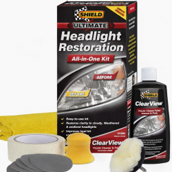 HEADLIGHT RESTORATION KIT 10PIECE