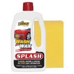 SPLASH CAR SHAMPOO + SPONGE 1L