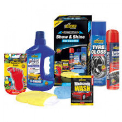 SHOW N SHINE CAR CARE KIT 8PIECE