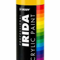 HB BODY Professional Irida Acrylic Spray Paint 1018 Yellow 400ml